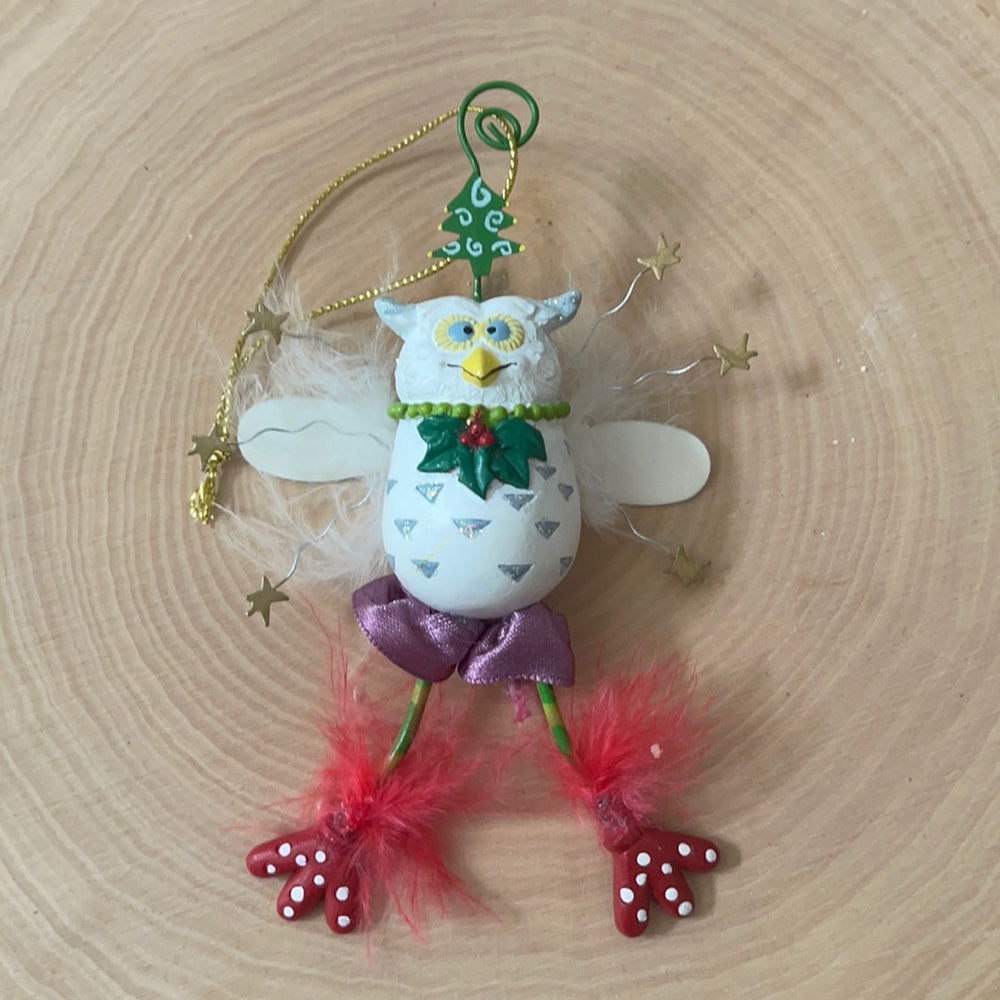 NEW in box Whimsyments Miss Hootie Owl Ornament